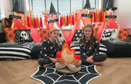 Halloween Slaapfeestje tentjes