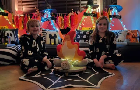 Halloween Tipi Tent Slaapfeestje