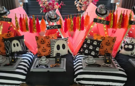 Halloween Tipi Tent Slaapfeestje voor kinderen