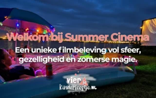 Summer Cinema bioscoop film feestje voor kinderen