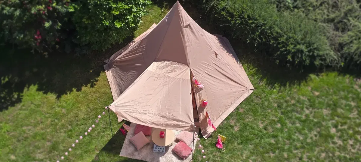 glamping tipi tentjes huren