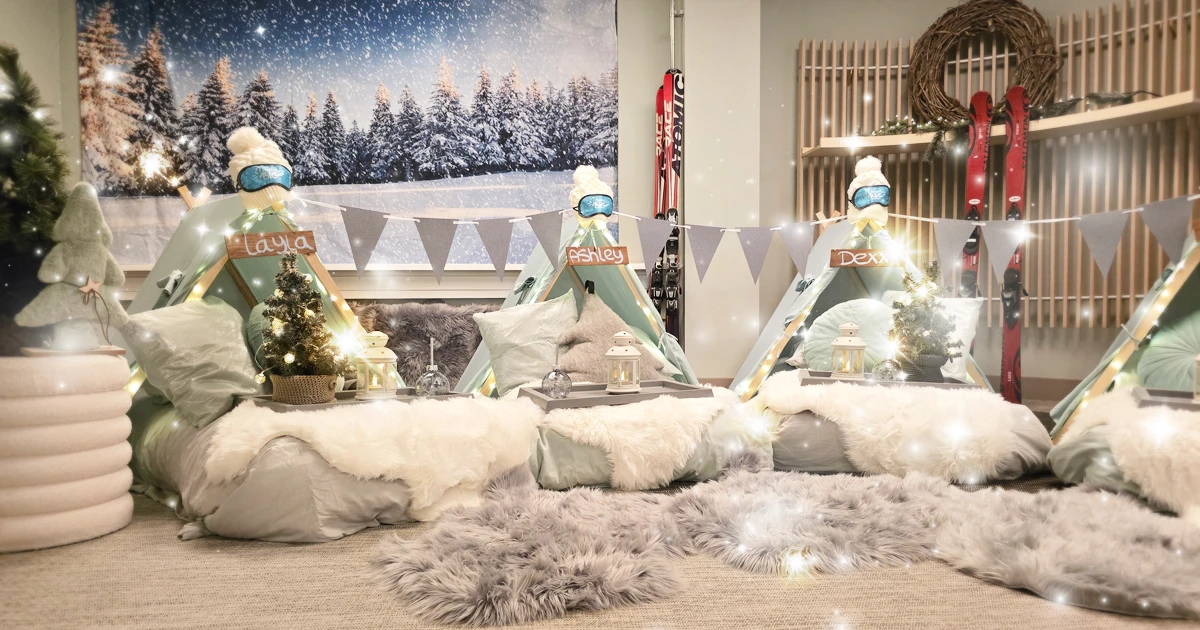 winter wonderland kinder tentjes huren