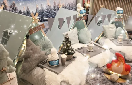 winter wonderland slaapfeestje